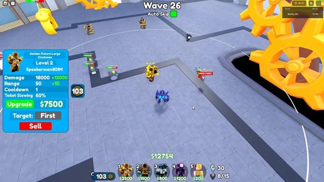 Обзор нового годли в ТТД - Golden Future Large Clockman