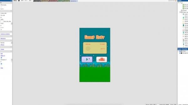 Flappybird #6 - GameOver - Construct 3 Tutoriel