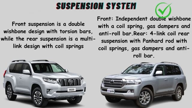 Toyota Land Cruiser Prado 150 VX Vs Toyota Land Cruiser 200 VX