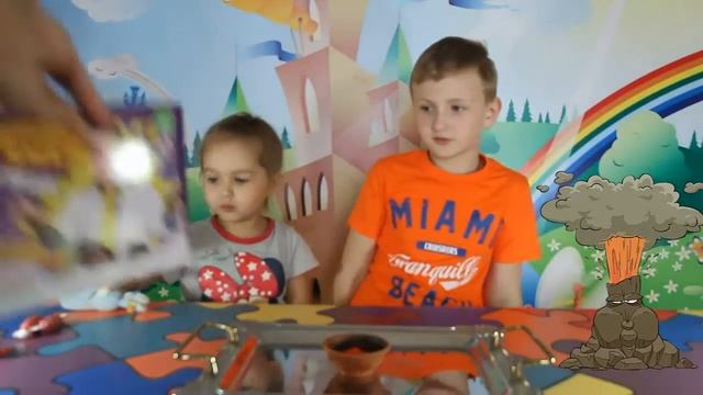 ✧ Извержение Вулкана. Научное шоу Лаборатория Чудес. Набор для опытов и экспериментов "Юный Химик" смотреть онлайн