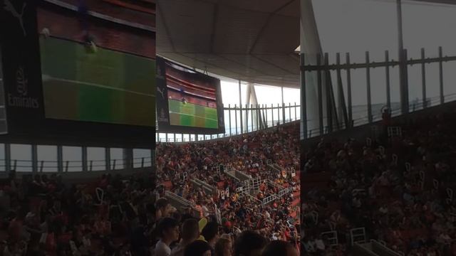 Emirates Cup 2014 Day 1, Paco Alcacer Put's Valencia 2-1 Up; смотреть онлайн
