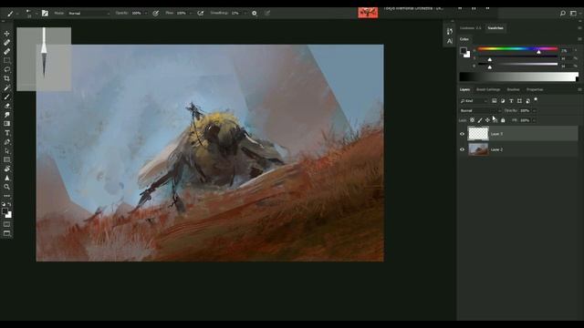 Giant bumblebee speedpaint смотреть онлайн