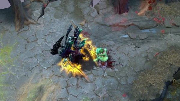 Dota2 Arcana Terrorblade Explosive Burst Gem