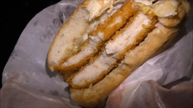 バーガーキングの「DOUBLE CHICKEN WITH TARTAR(タルタルダブルチキン)」をご紹介。