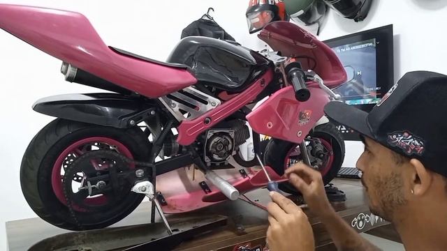 COMO TROCAR EMBREAGEM DA MINI MOTO 49CC 2T ... @welitonmotoblog4458 смотреть онлайн