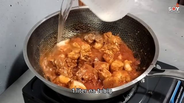 KALDERETANG BABOY | PORK CALDERETA