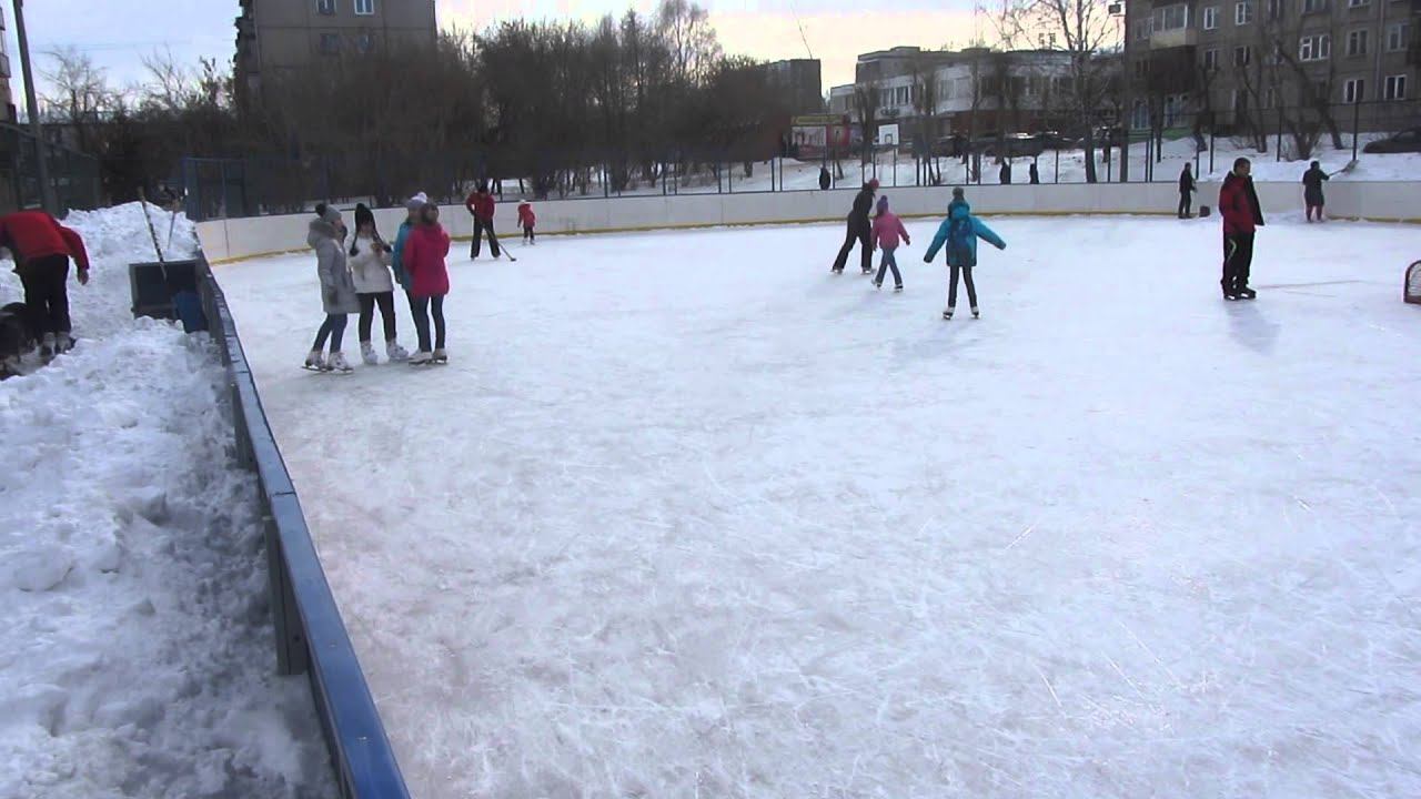 Внучка на коньках