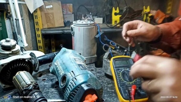 Как диагностировать якорь и статор электроинструмента. Быстрый способ диагностики статора