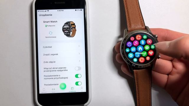 SPAROWANIE SMARTWATCHA - APLIKACJA WearPro смотреть онлайн