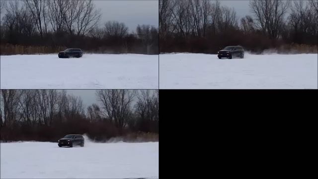 2014 Jeep Grand Cherokee . Drifting in the snow. New York 1.27.2015 смотреть онлайн