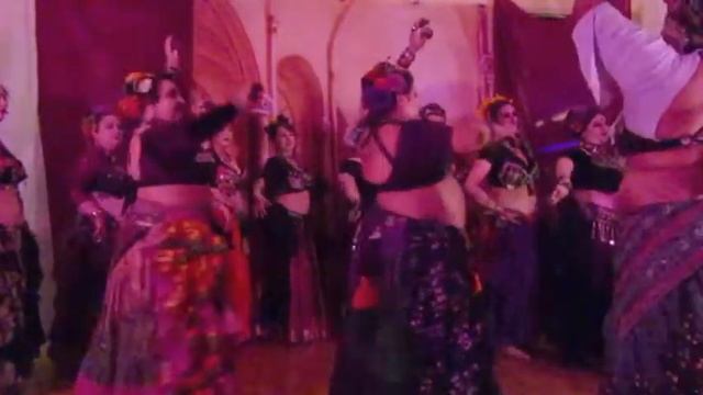 Roya Tribal Belly Dance ATS at the Alchemy Hafla October 2017 смотреть онлайн