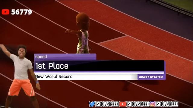 iShowSpeed RUNS TRACK 😂 смотреть онлайн