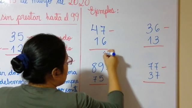 Segundo grado - matemática : Restas sin prestar hasta el 99 смотреть онлайн