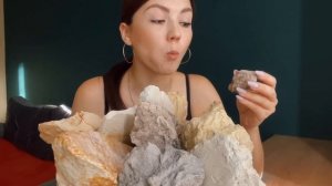 Mocha Clay1️⃣ Глина Мокко #clayeating #clayasmr #chalkasmr #chalkedit