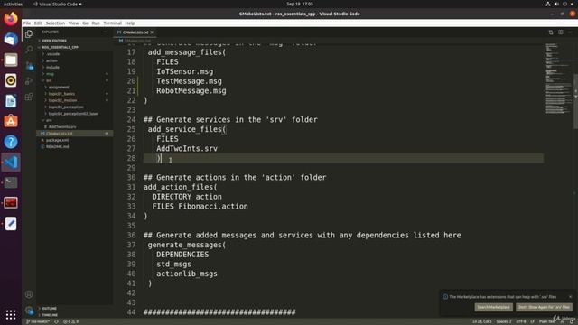 9.6. Create the Service File and RequestResponse Messages смотреть онлайн