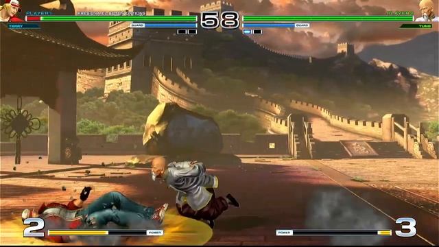 TERRY VS TUNG FU RUE - KOF XIV