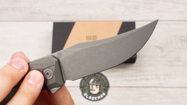 Нож WE Knife Shuddan CPM 20CV Titanium Gray