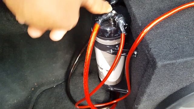 HOW TO INSTALL A CAPACITOR WITH AC CAPACITOR WIREING TO YOUR CAR TUTORIAL смотреть онлайн