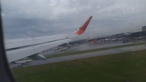 Взлет Airbus A320 Москвы - Казань | Рейс SU1190  а/к Аэрофлот / Самолет взлетает из Шереметьево