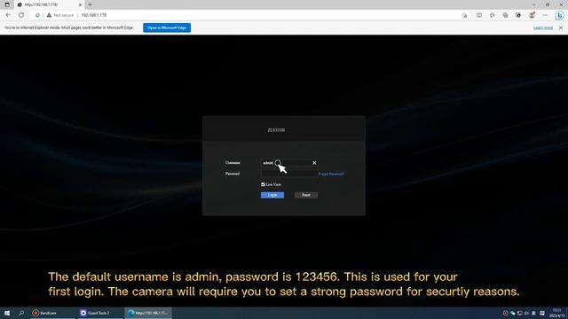 How To Access The PTZ Camera On Web Browser смотреть онлайн