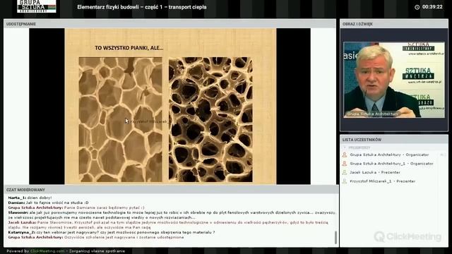 Odc. 1 - Webinar "Transport ciepła" (prowadzi Krzysztof Milczarek) смотреть онлайн