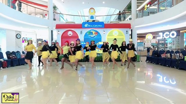 DRIVES ME CRAZY | Line Dance | Demo by Chika & Friends - MCC Class смотреть онлайн