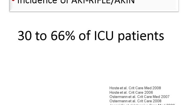 Community-, hospital- and icu-acquired aki(Lion AKI  2012)