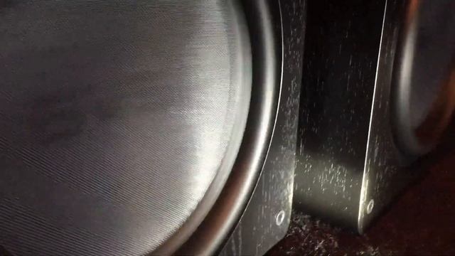 DUAL SVS SB16-ULTRA Driver Excursion at 20Hz!!! смотреть онлайн