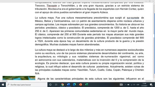 CULTURA MAYA Y AZTECA. ( SOCIALES 6°, FASE 3, SEMANA 8) EXPLICADA. смотреть онлайн