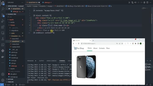 Верстка Detail страницы Фильтр Humanize Урок 17 Django 4 E-Commerce #python #django4 #djangoecomerce смотреть онлайн