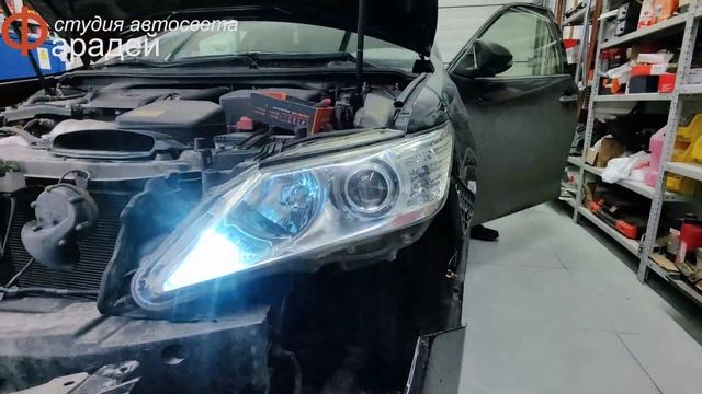 Toyota Camry V50 2012 СТАВИМ AOZOOM GEN5 смотреть онлайн