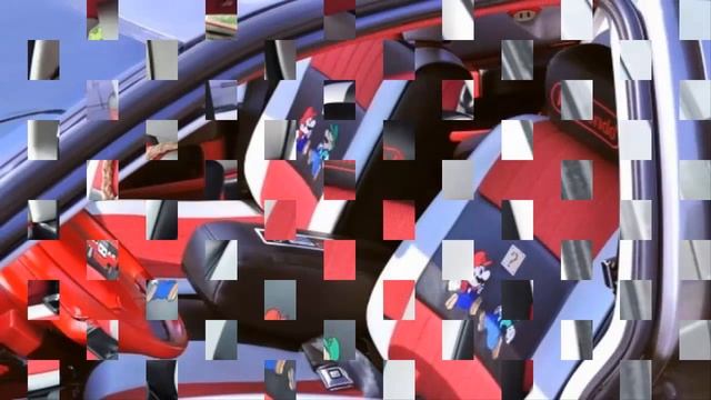 Прикольный автомобиль в стиле Mario "HD Russian TV" смотреть онлайн