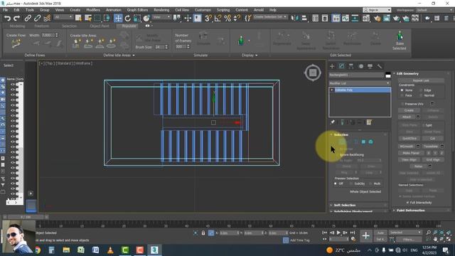 U Shape Stair 3D Modeling Full Details 3D Max смотреть онлайн