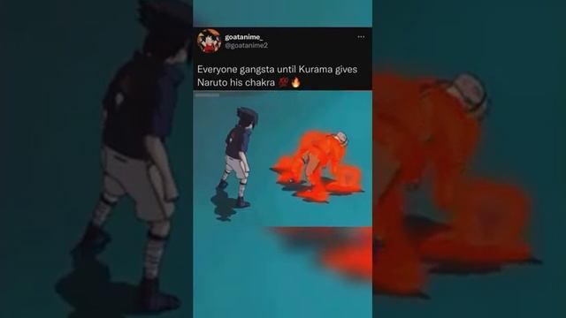 Everyone gangsta until kurama gives Naruto his Chakra 🔥 смотреть онлайн