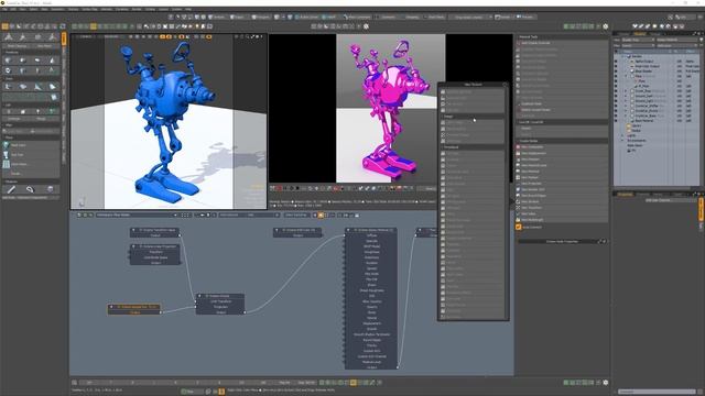 Modo _ Octane Render_ Auto-Connect Workflow Tip смотреть онлайн