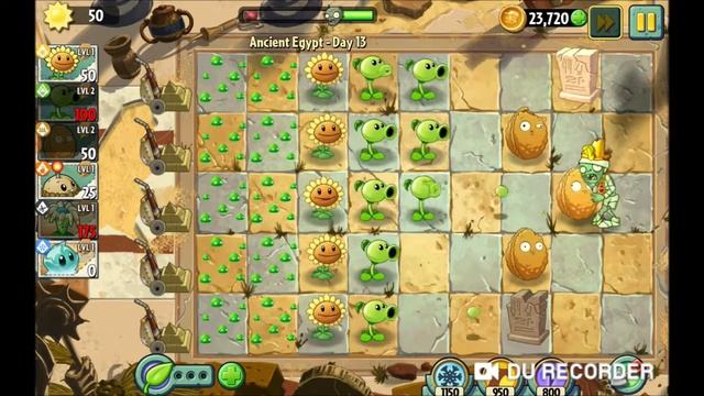 ч06 Plants vs zombies 2 Древний египет День 13 смотреть онлайн