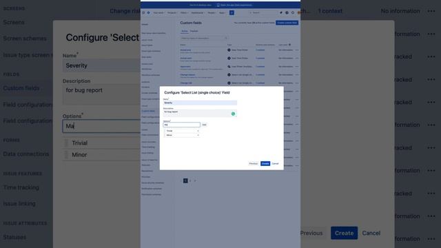 Добавление поля для отчёта о дефекте (bug report) в JIRA смотреть онлайн