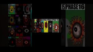 Спрунки фазы 1 против 2 против 3 против 4 против 5-14