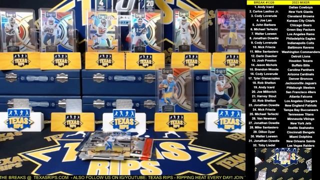 BREAK #1326 - 2023 DONRUSS OPTIC + 2023 SELECT - DOWNTOWN AND ZEBRA HUNTING! смотреть онлайн