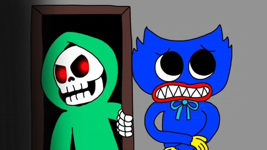 БАБАЙКА СЛЕДИТ ЗА ХАГГИ ВАГГИ! | Сериал ХАГГИ ВАГГИ: НАЧАЛО - 2 серия смотреть онлайн