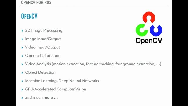 13.1. OpenCV Overview смотреть онлайн