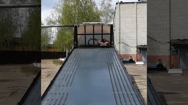 Эвакуаторная платформа производства АЗ Реммаш Нн на шасси Foton S100 смотреть онлайн
