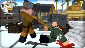 Вторая Мировая Война #7 Call of dute в МАЙНКРАФТ!