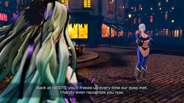 KOF XV - Sylvie Intro, Character Interactions (Antonov, Kukri, Angel), Climax, Win, Special Ending смотреть онлайн