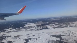 Взлет самолета из Москвы Airbus A320 Аэрофлот рейс SU1496  Москва - Грозный Чечня / Самолет в Чечню