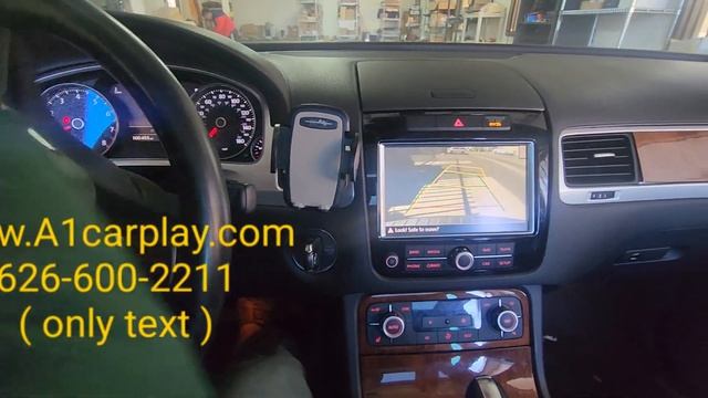 Volkswagen Touareg retrofit upgrade Apple carplay ( Android auto) смотреть онлайн