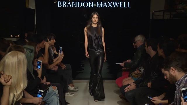 Spring Summer 2016 Runway Show | Brandon Maxwell смотреть онлайн
