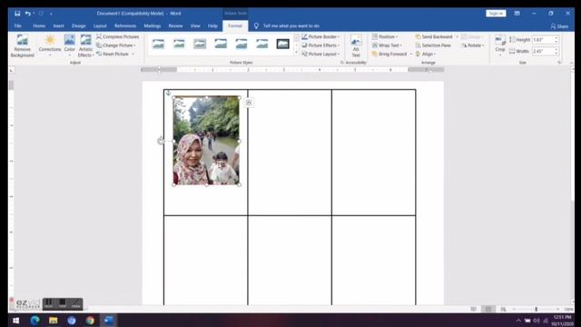 Tutorial membuat foto polaroid di microsoft office word смотреть онлайн