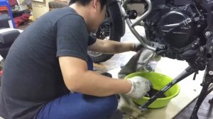 BMW F800GS Engine Oil Change