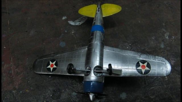 Brewster Buffalo F2A - Revell 1/72 review смотреть онлайн